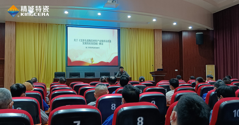 尊龙凯时人生就是搏组织进建《支持先进陶瓷资料产业集群高质量发展的政策措施》